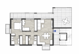 Grundriss Whg. 10 Residence Astrid