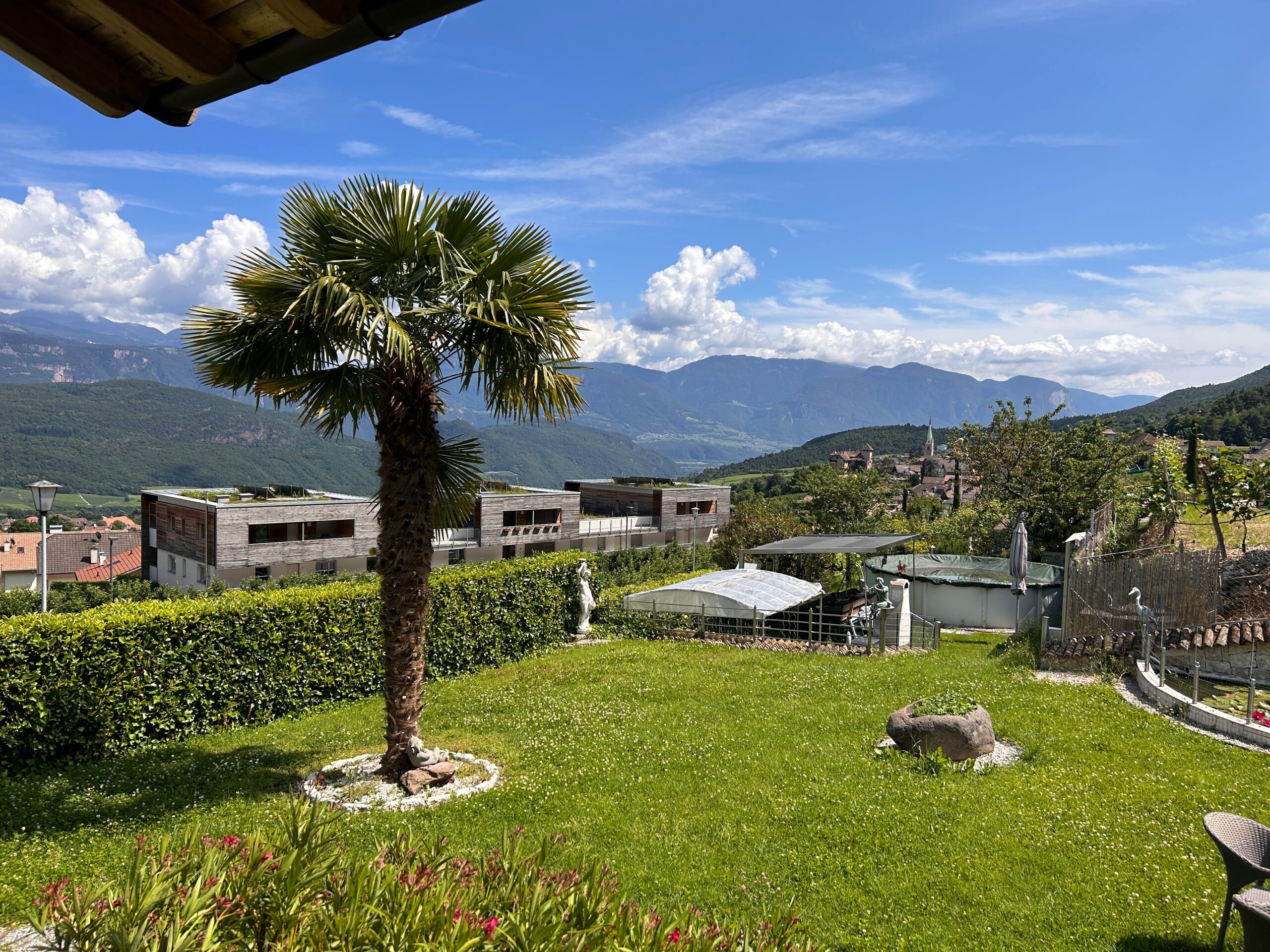 Ausblick Garten u. Kalterer See